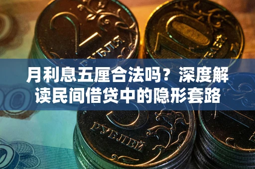 济南月利息五厘合法吗？深度解读民间借贷中的隐形套路