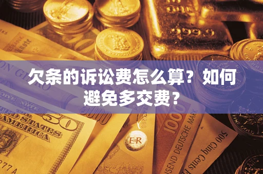 济南欠条的诉讼费怎么算？如何避免多交费？