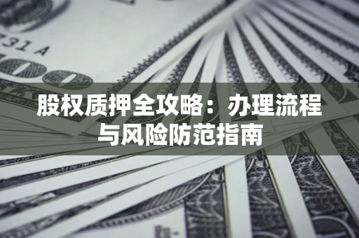 济南股权质押全攻略：办理流程与风险防范指南
