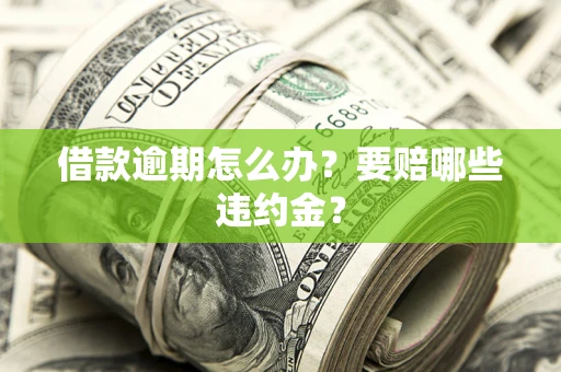 济南借款逾期怎么办？要赔哪些违约金？