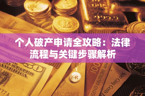 济南个人破产申请全攻略：法律流程与关键步骤解析