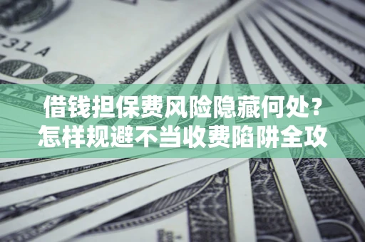 济南借钱担保费风险隐藏何处？怎样规避不当收费陷阱全攻略！