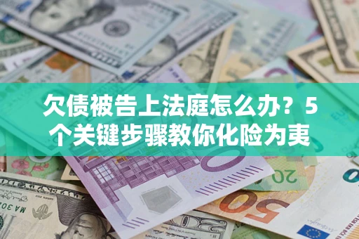 济南欠债被告上法庭怎么办？5个关键步骤教你化险为夷