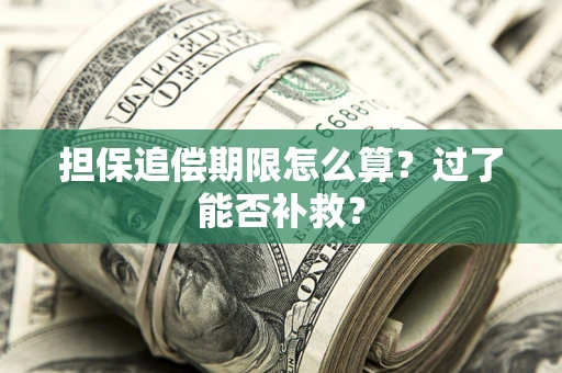 济南担保追偿期限怎么算？过了能否补救？